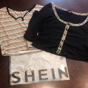 2 SHEIN Tees